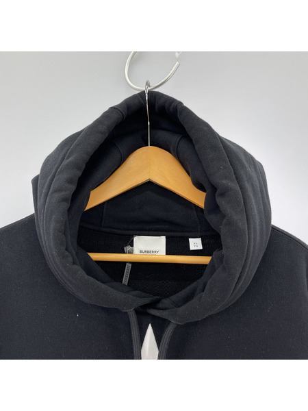 BURBERRY 22SS STAR MOTIF Hoodie スタープリントパーカー  ブラック 8034567