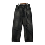 ANCELLM デニム・ジーンズ 25ss ANCELLM TAPERED 5P DENIM 2 ブラック