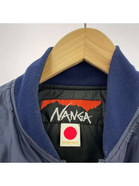 NANGA ダウンジャケット MA-1/AURORA-TEX/紺/M