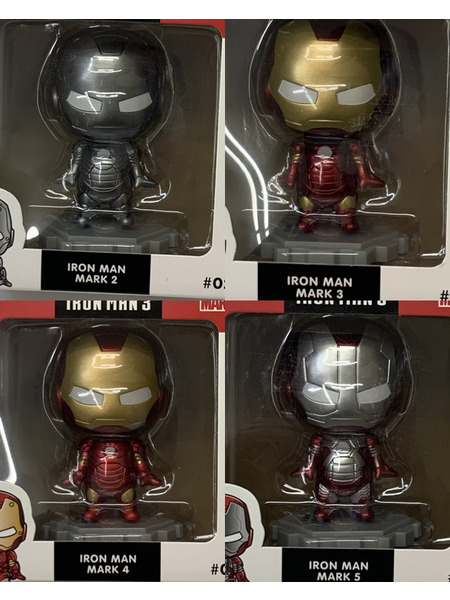 コスビ マーベルコレクション アイアンマン3 全8種セット ＃021～＃028 未開封 Cosbi MARVEL IRON MAN 3 