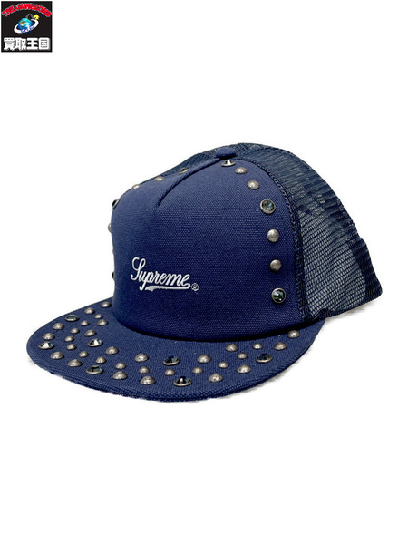 Supreme×B.B.SIMON 25AW Studded Mesh Back 5-Panel 