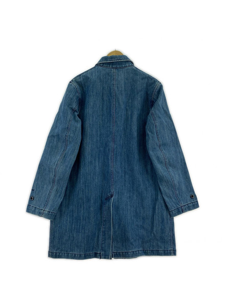 THE NORTH FACE デニムジャケット ウィンドストッパーショップコート L
