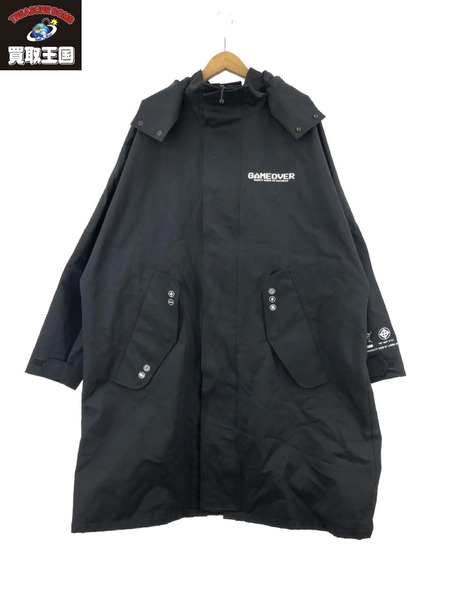 SHAREEF BENCH COAT ロングコート 1 ブラック[値下]