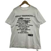 Yohji Yamamoto s'yte S/Sカットソー