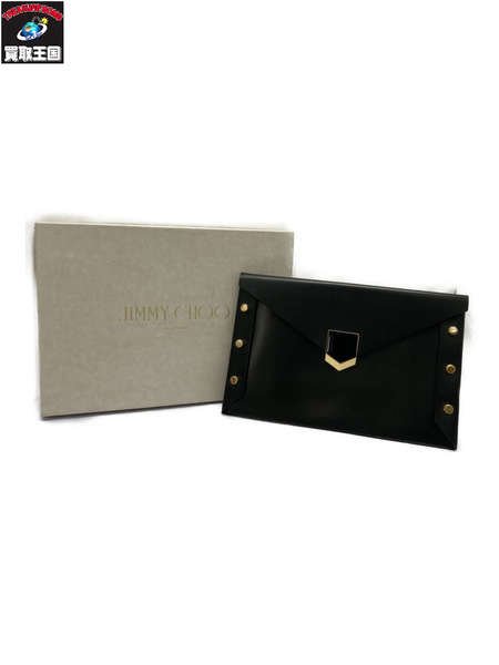 JIMMY CHOO クラッチバック 黒 