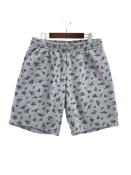 SUPREME 23AW Small Box Sweatshort Flowers M