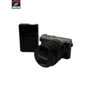 コンパクトデジタルカメラ Panasonic LUMIX デジタル一眼カメラ ブラウン