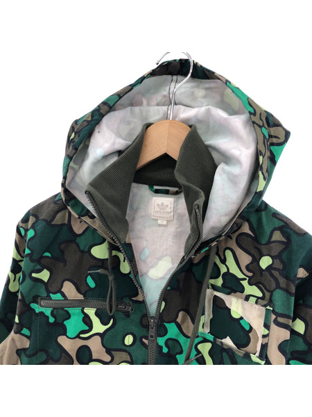 adidas safety flower camo zipup jacket XS