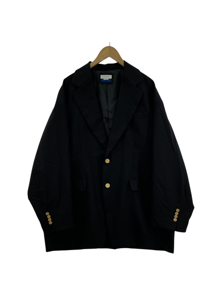 MAISON SPECIAL 22AW  コーデュ ウールプライムオーバー ブレザー BLK (01)