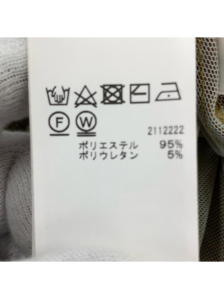 AMERI 長袖ワンピース ELIZABETH STAINED GLASS SHEER DRESS