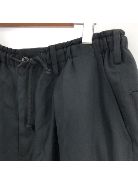 REGULATION Yohji Yamamoto CELLULOSE TWILL CROW PANTS 黒[値下]