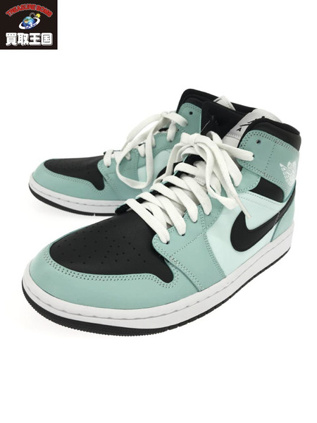 NIKE WMNS AIR JORDAN 1 MID AQUA BLUE 28.5cm[値下]｜商品番号