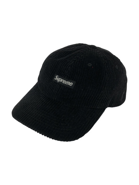 Supreme/コーデュロイキャップ/BLK