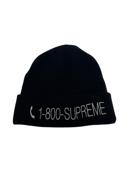 Supreme 19AW 1-800-Beanie 黒
