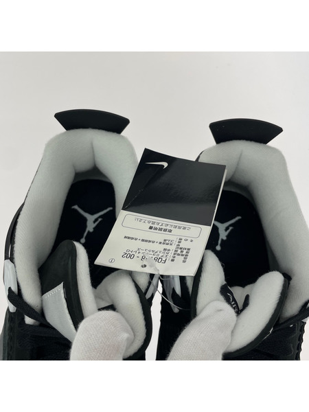 NIKE スニーカー Air Jordan4 Retro Fear (28.0)黒