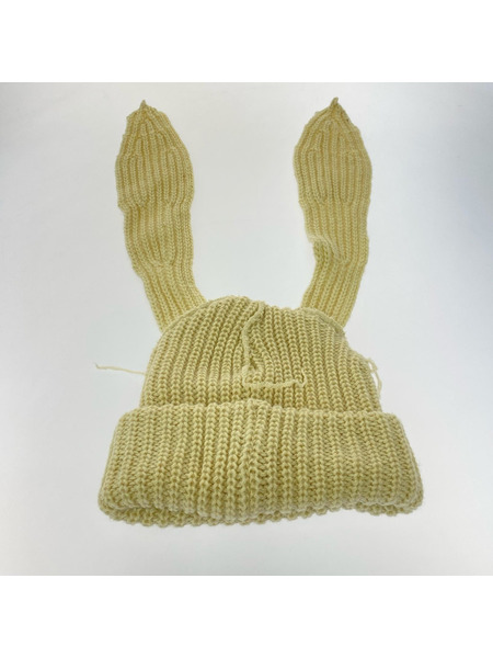 ニットキャップ LOVERBOY/ベージュ