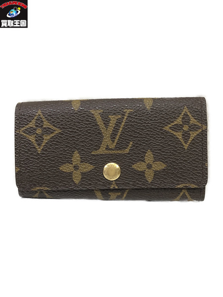 LOUIS VUITTON 4連キーケース/茶/ﾙｲｳﾞｨﾄﾝ/Louis Vuitton