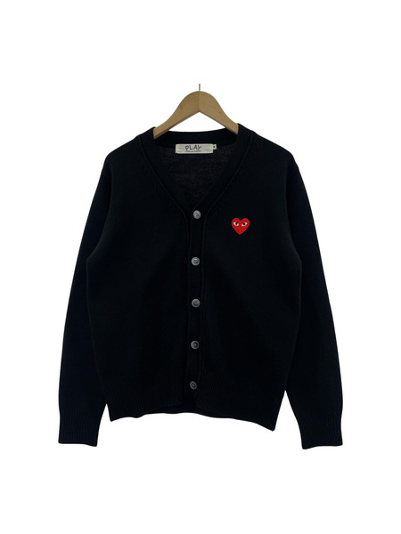 PLAY COMME des GARCONS カーディガン ブラック (M)