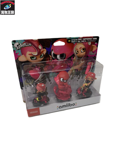 スプラトゥーン amiibo トリプルセット