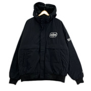 XLARGE ダウンジャケット NYLON PUFFER JACKET 黒 (XL)