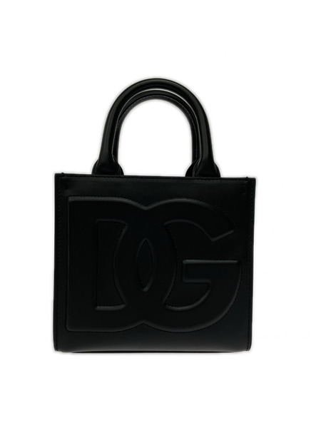 DOLCE&GABBANA ショルダーバッグ DG DAILY エンボスロゴ ミニトート BLK
