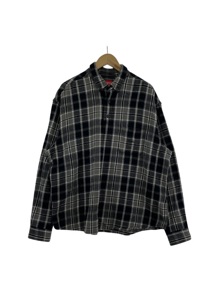 Supreme Pullover Plaid Flannel Shirt /チェック