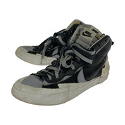 NIKE スニーカー sacai BLAZER MID BLACK/WOLF GREY/WHITE