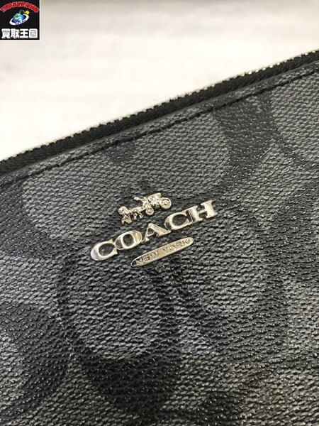 長財布 COACH F73418 黒