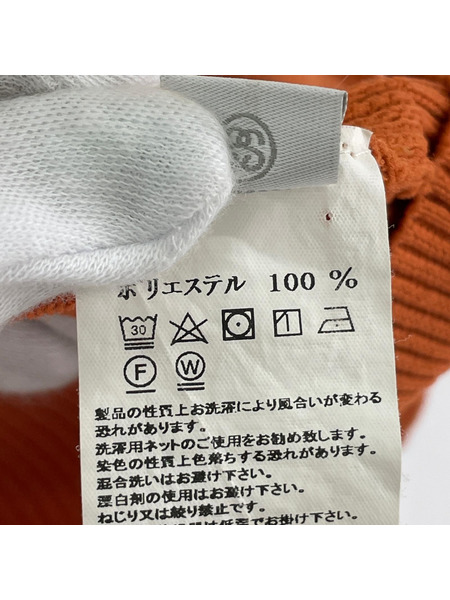 STUSSY ポロシャツ 2020SS S/S CABLE POLO ORANGE
