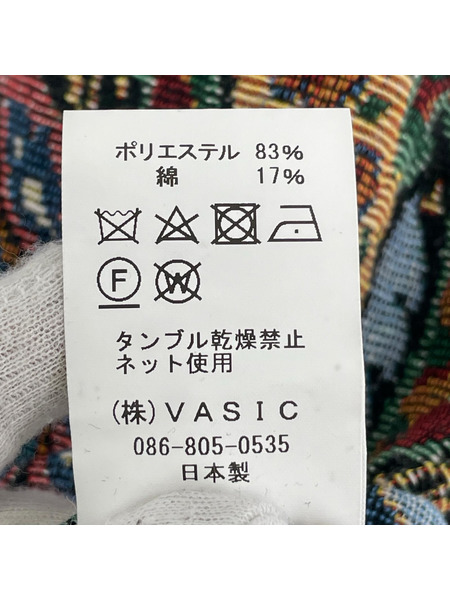 VOO 長袖シャツ ペイズリージャガード