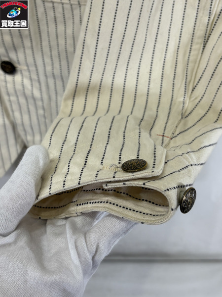 SUGAR CANE 11.5oz. WHITE WABASH WORK COAT 36