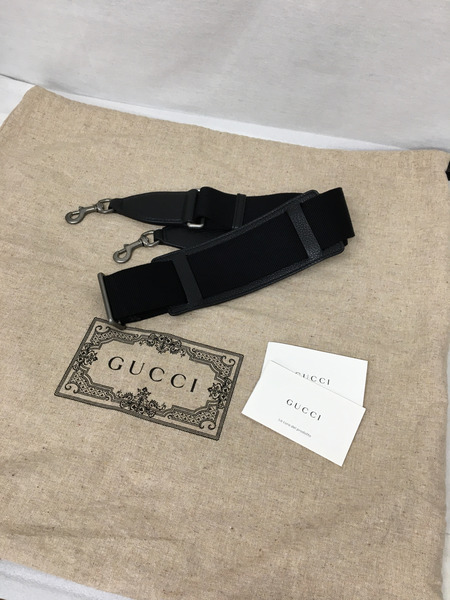 GUCCI エンボスロゴ 2WAY レザーブリーフケース 67174 520981