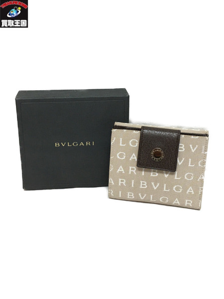 BVLGARI ロゴマニア 2つ折り財布