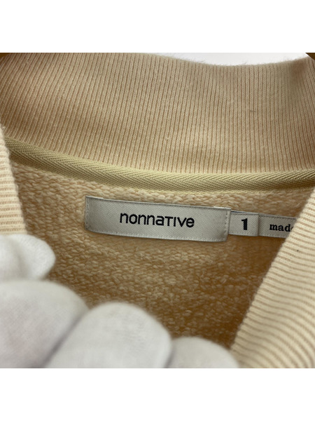 nonnative DWELLER MOCK NECK COTTON SWEAT 1 NN-C3405