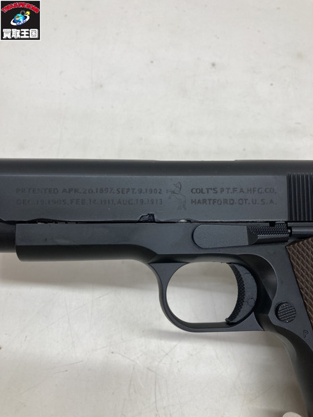 DOUBLE BELL: M1911A1 コルトガバメント Co2ブローバック  0.75J