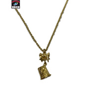 DIOR リボン×ベル チェーンネックレス