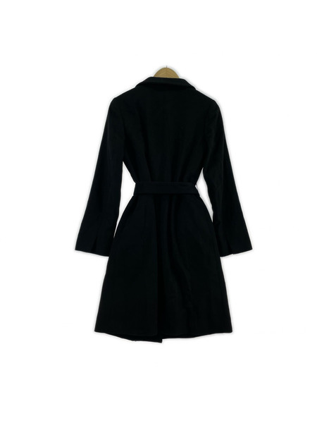 23区 ソノ他 カシミヤ100％ コート 38 BLK