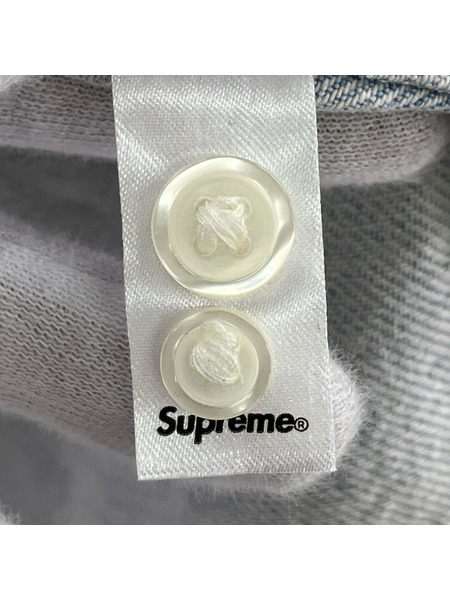 Supreme 長袖シャツ small box denim shirt