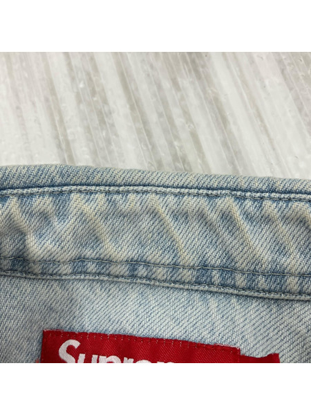 Supreme 長袖シャツ small box denim shirt