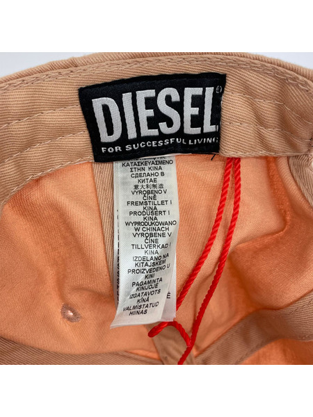 DIESEL ベースボールキャップ C RUNEY A09036 ピンク (2)