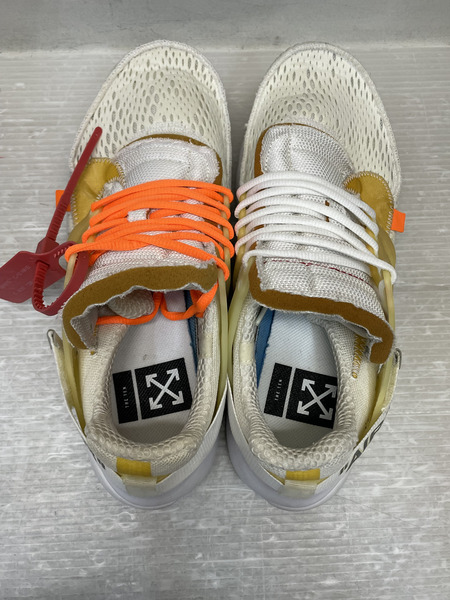 NIKE×OFF-WHITE THE 10 AIR PRESTO WHITE 27.0cm AA3830-100
