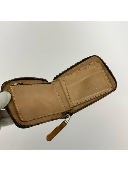 コンパクトウォレット パイロットリバー財布 茶