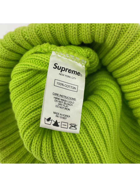 Supreme 19SS Overdyed Ribbed Beanie