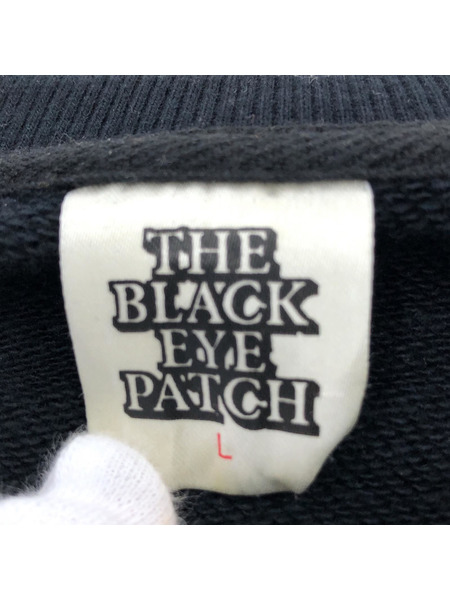 BLACK EYE PATCH EXPRESS ロゴ スウェット 黒 L