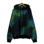 Y-3 M AOP HOODIE  グラフィックPOパーカー S グリーン
