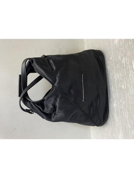 MM6 ナバリングジャパニーズクロスボディバッグ ブラック