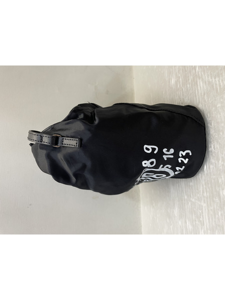 MM6 ナバリングジャパニーズクロスボディバッグ ブラック