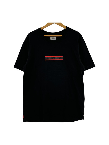 JOEMONTANA OGSH9 ロゴTEE(L)黒[値下]