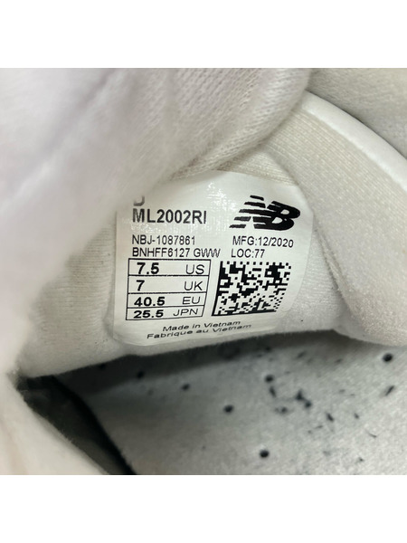 NEW BALANCE スニーカー ml2002ri 25.5cm