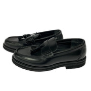 シューズ oxford&derby タッセルローファー 黒 (8)